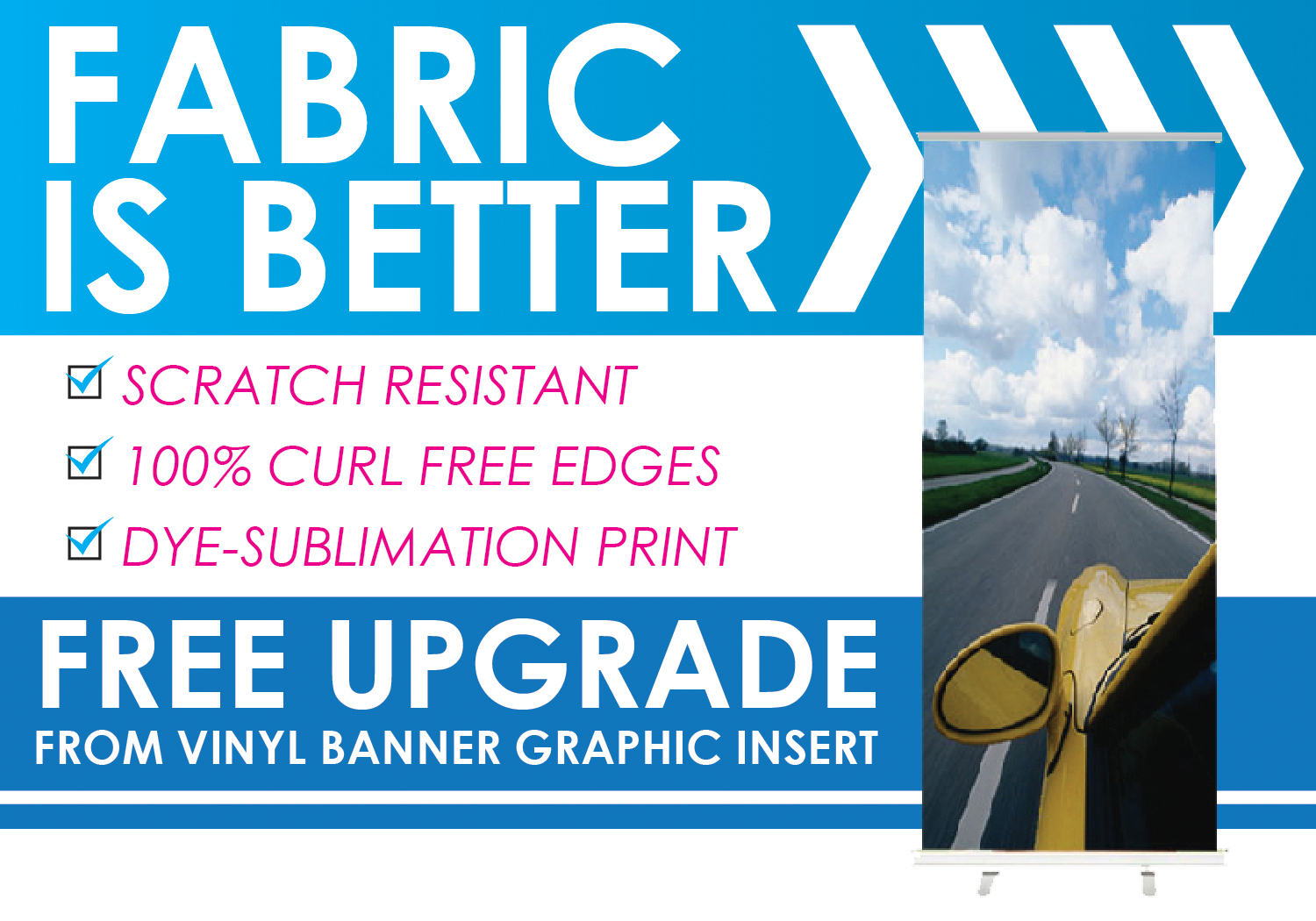 Standard Retractable 24"x81" 