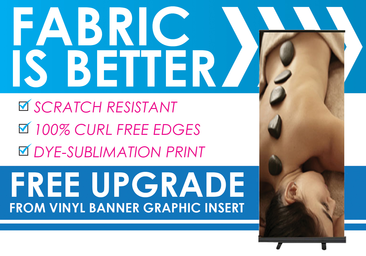 Standard Retractable 33"x81" (black) 