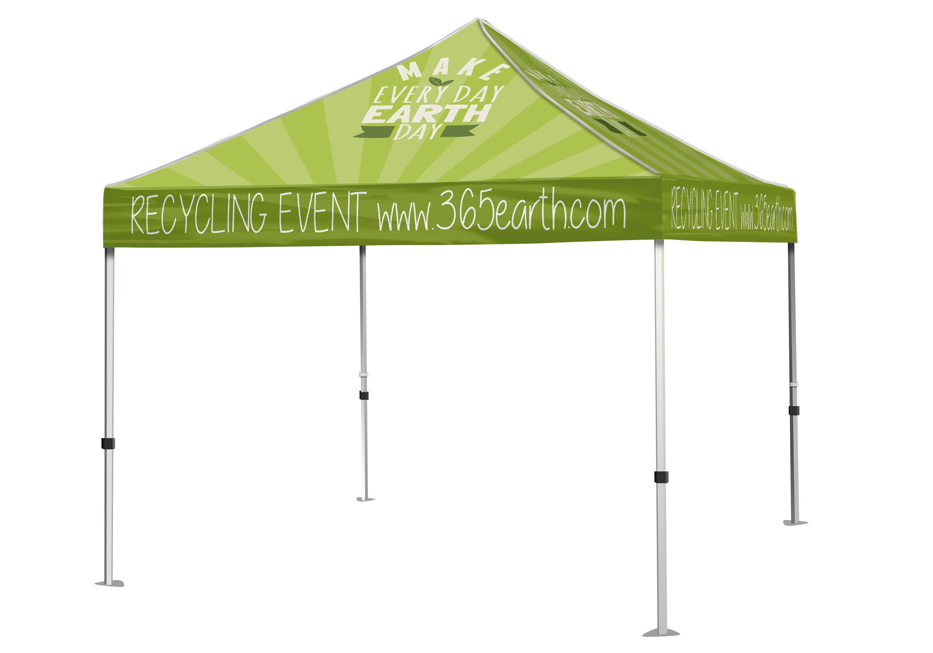 10' x 10' Event Tent Canopy Graphic