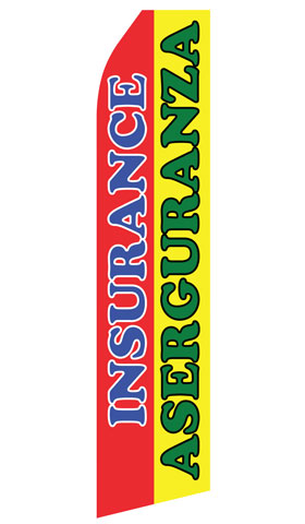 Insurance Aseguranza Econo Stock Flag
